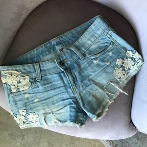 Carman denim shorts
